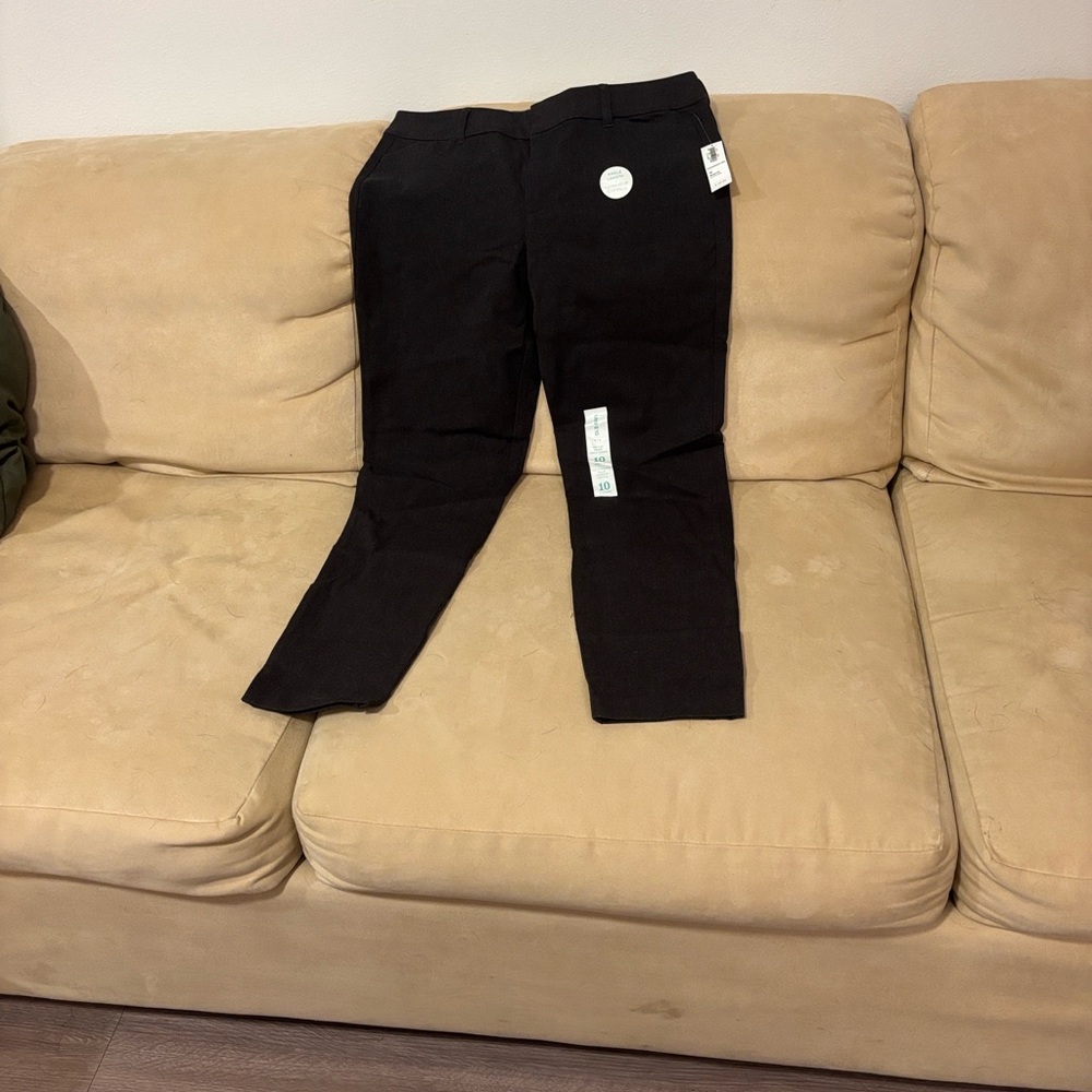 Old Navy Women's Dark Gray Ankle Pants